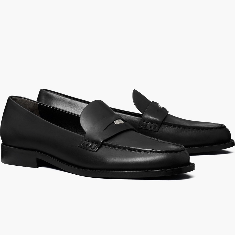 NEW Tory Burch Classic Penny Loafer in Perfect Black